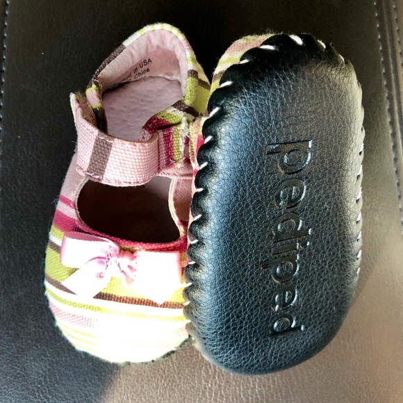 Pediped striped baby shoe - Picture 2 of 4